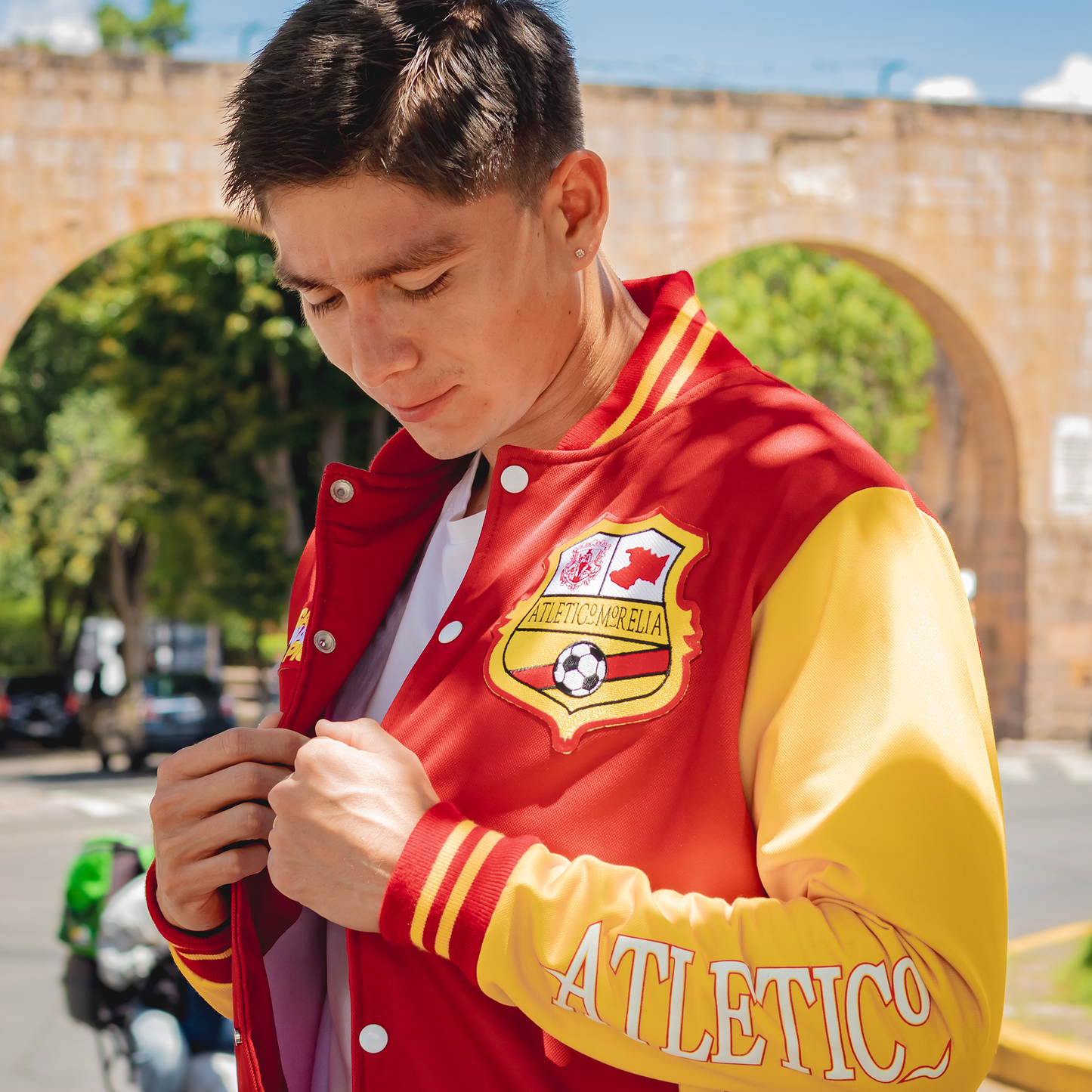 CLUB ATLETICO MORELIA 75 Aniversario Varsity Jacket Edición Especial - BASIC