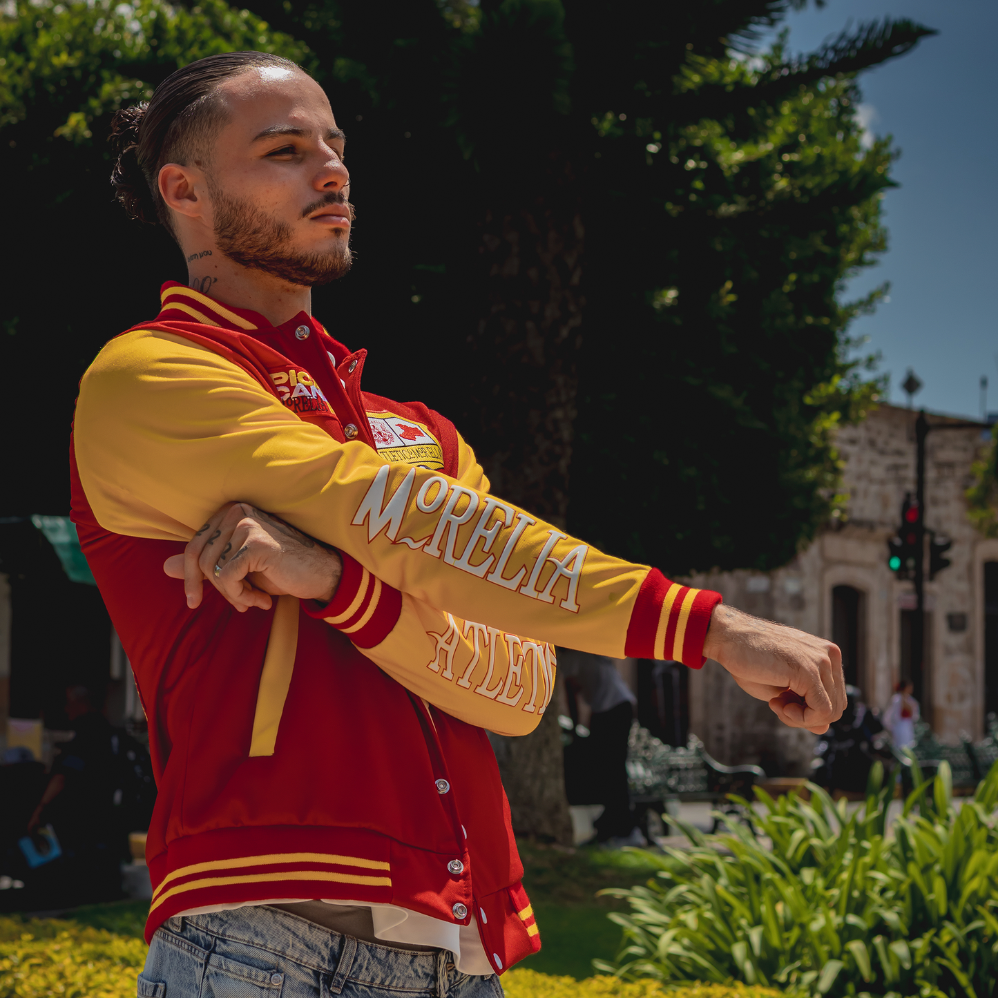 CLUB ATLETICO MORELIA 75 Aniversario Varsity Jacket Edición Especial - BASIC