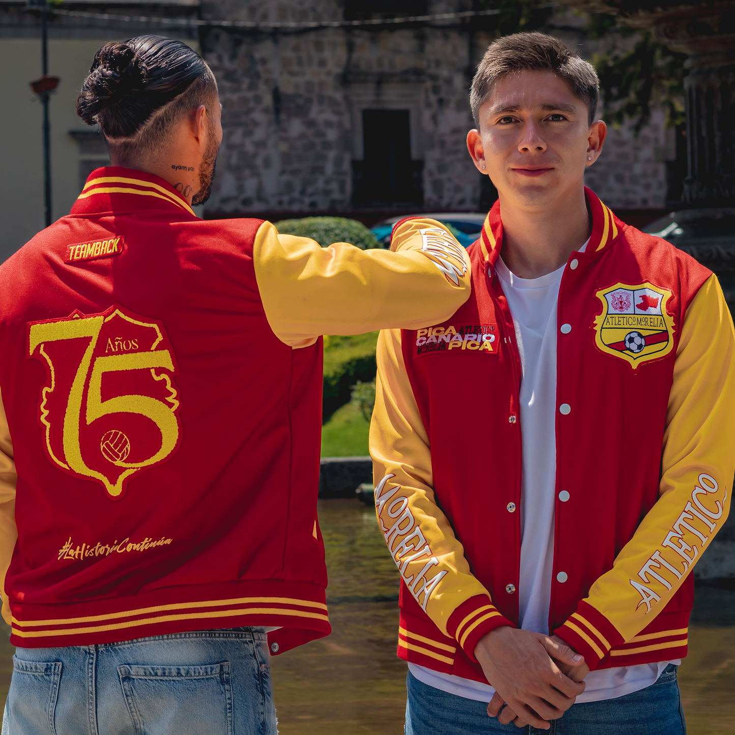 CLUB ATLETICO MORELIA 75 Aniversario Varsity Jacket Edición Especial - BASIC