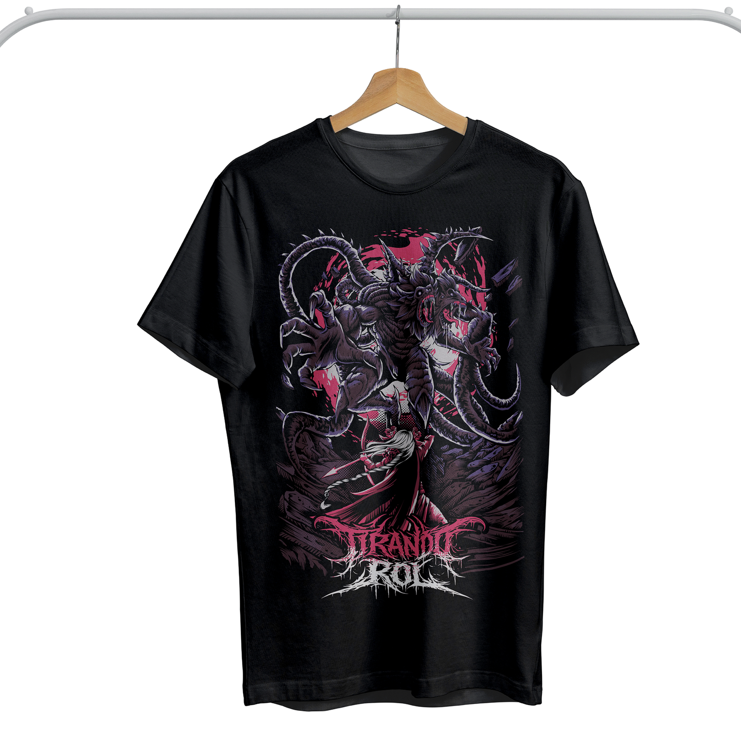 TIRANDO ROL PLAYERA METAL MONSTER 2026 PREVENTA