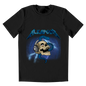 Playera hombre alkapone metalica rayo con craneo