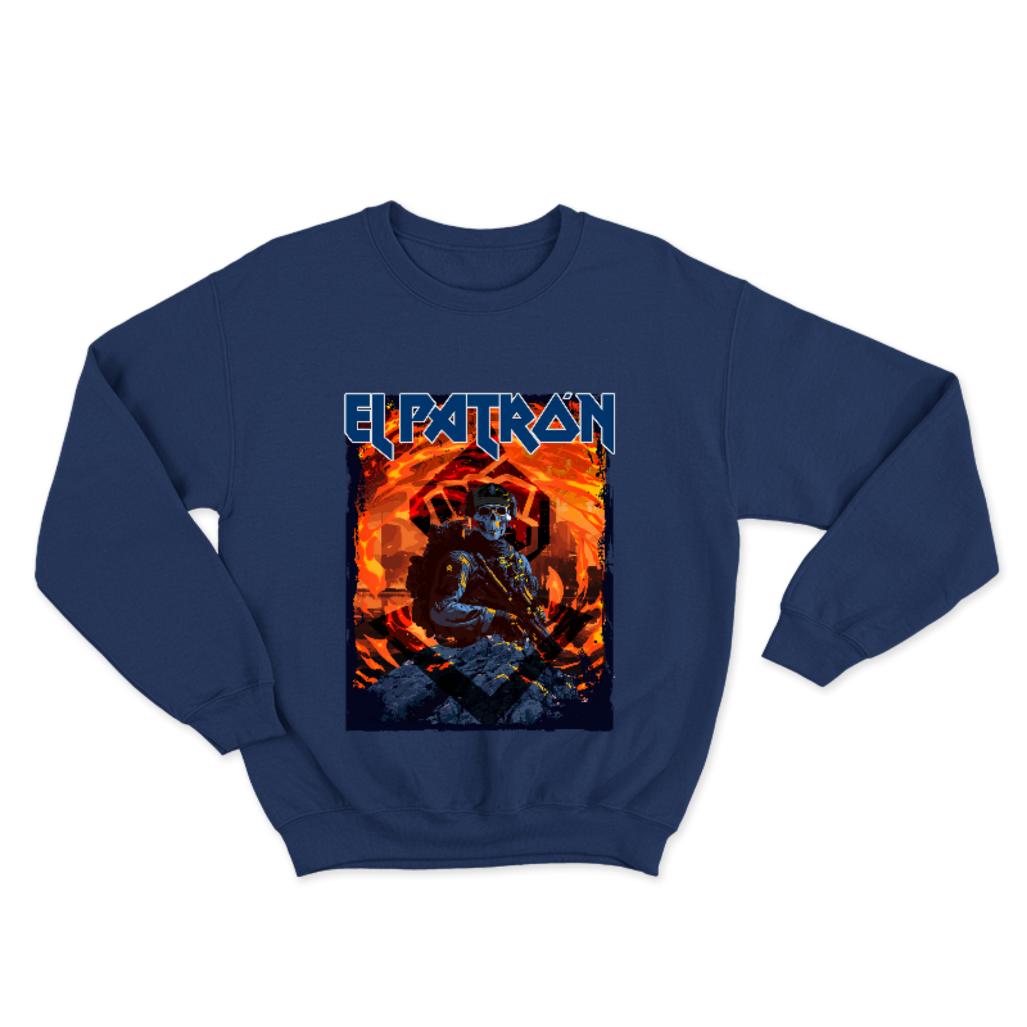 Sudadera alkapone el patrón iron maiden