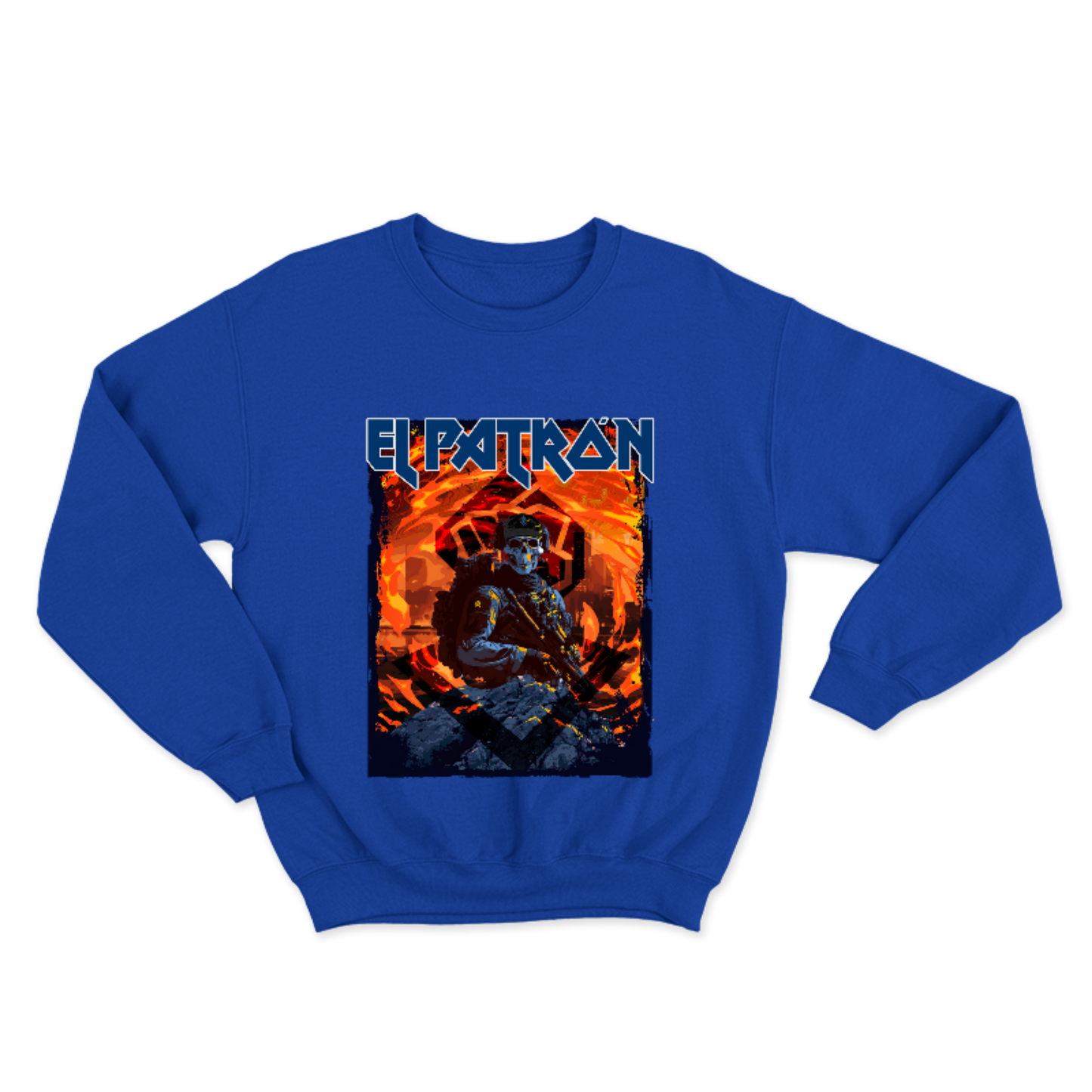 Sudadera alkapone el patrón iron maiden
