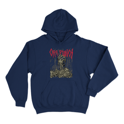 Hoodie alkapone mano esqueleto ora puños