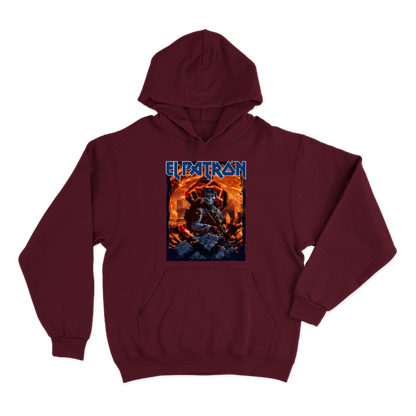 Hoodie alkapone el patrón iron maiden
