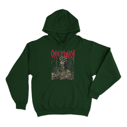 Hoodie alkapone mano esqueleto ora puños