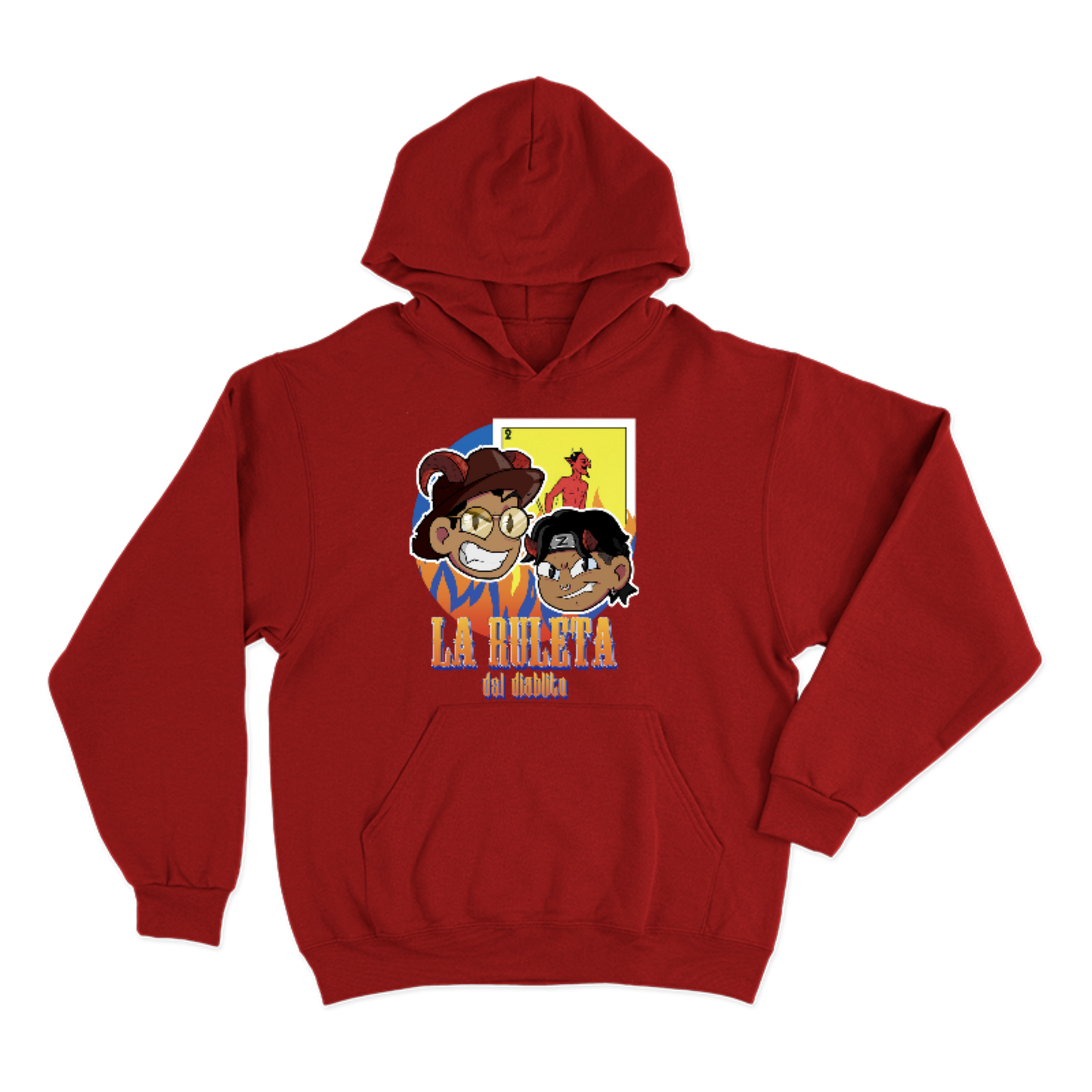 Hoodie Ruleta del Diablito Doble Diseño