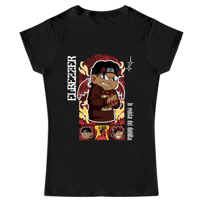 Playera Mujer ElBezzer Ruleta del Diablito Doble Diseño