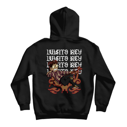 Hoodie LuisitoRey Tribal Ruleta del Diablito Doble Diseño