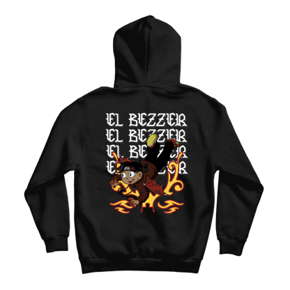 Hoodie ElBezzer Tribal Ruleta del Diablito Doble Diseño