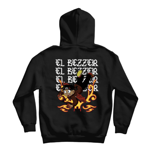 Hoodie ElBezzer Tribal Ruleta del Diablito Doble Diseño