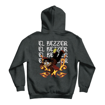 Hoodie ElBezzer Tribal Ruleta del Diablito Doble Diseño