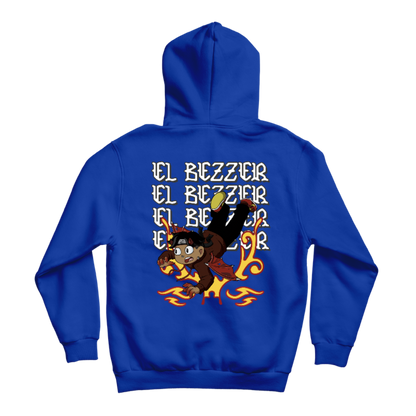 Hoodie ElBezzer Tribal Ruleta del Diablito Doble Diseño