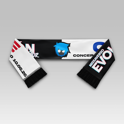 BUFANDA PARA CONCIERTO MISSAVERSO EVOLUCION TOUR CHILE