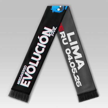 BUFANDA PARA CONCIERTO MISSAVERSO EVOLUCION TOUR PERU