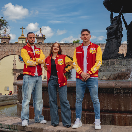 CLUB ATLETICO MORELIA 75 Aniversario Varsity Jacket Edición Especial PREVENTA - BASIC