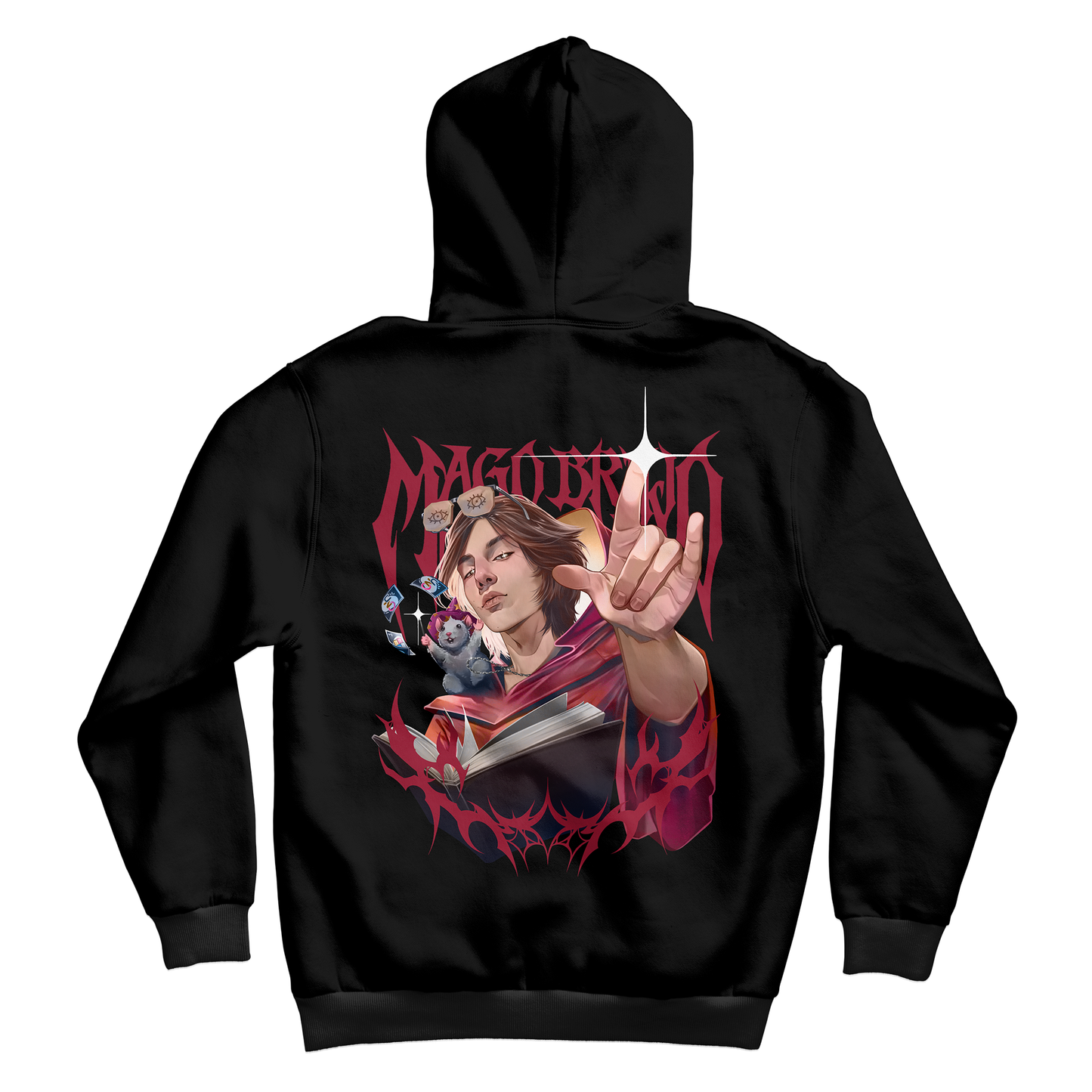 MISSASINFONIA HOODIE HUESO MAGO BRUJO