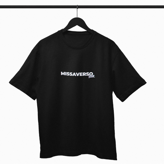MISSASINFONIA PLAYERA OVERSIZE MISSAVERSO TOUR