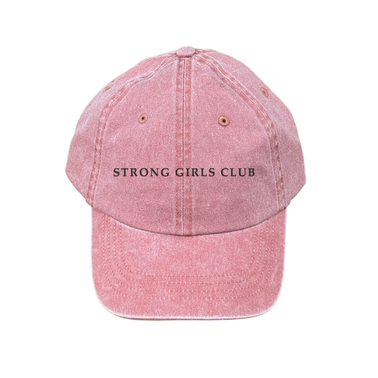 STRONG GIRLS CLUB GORRA SIMPLE DESLAVADA