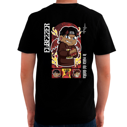 Playera Hombre ElBezzer Ruleta del Diablito Doble Diseño