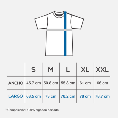 PLAYERA HOMBRE WEREVERWERO XIX