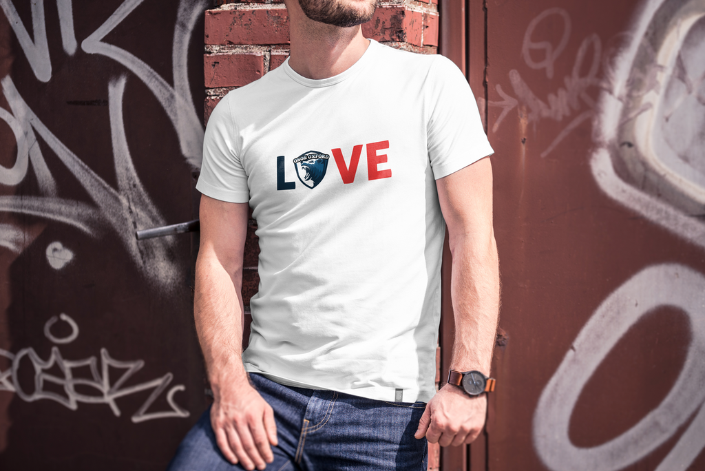 OSOS Oxford LOVE White - T-Shirt